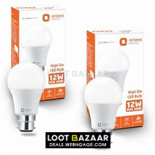Orient 12W LED Bulb (Pack Of 2)