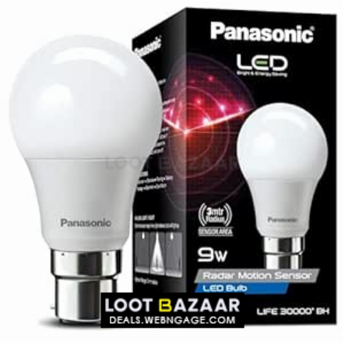 Panasonic 9W Motion Sensor Bulb